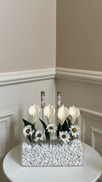 اكريلك ورد صناعي