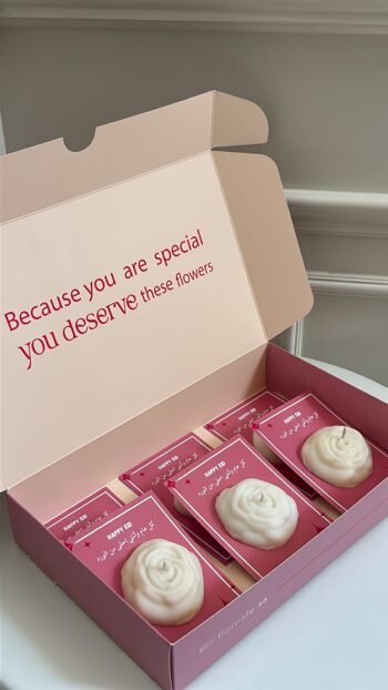 توزيعات العيد ( شمع )