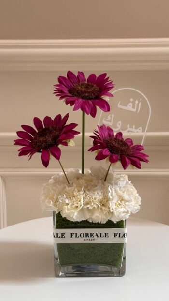 فازه ورد صناعي ( تسليم فوري )