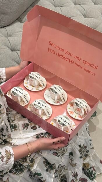 توزيعات العيد + تشوكلت ( ٦ اكواب )