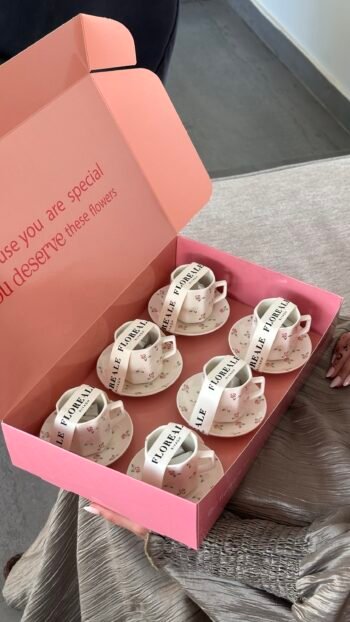 توزيعات العيد + تشوكلت ( ٦ اكواب )